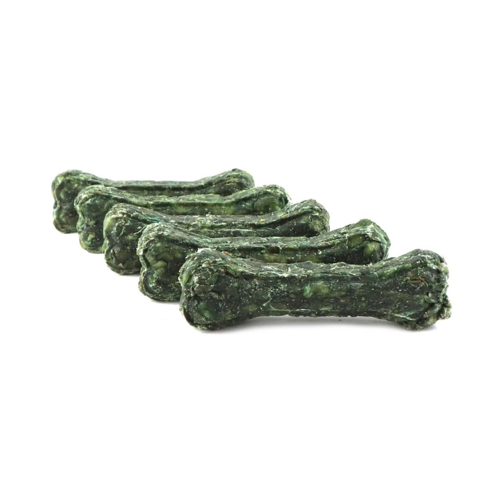 Kauknochen Rinderhaut mit Dental Salbei 10 cm speziell für kleine Hunderassen - DOGBOSS