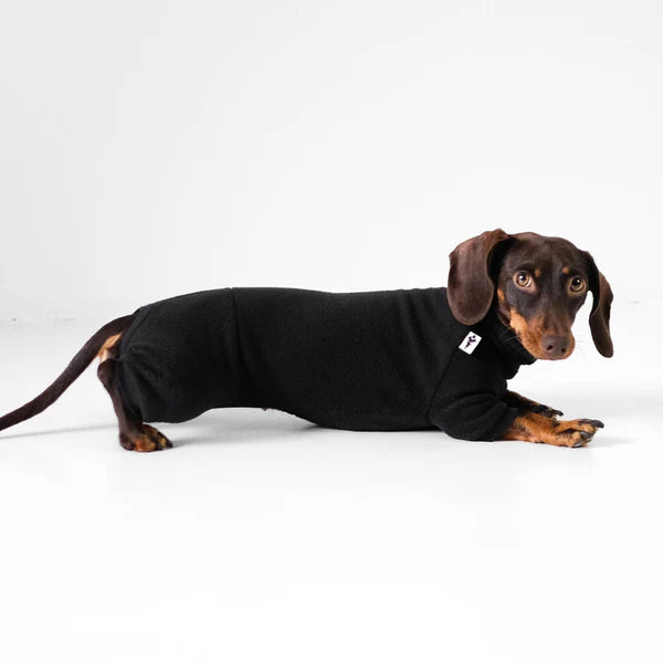 KARMA HUND Overall für Dackel in Schwarz