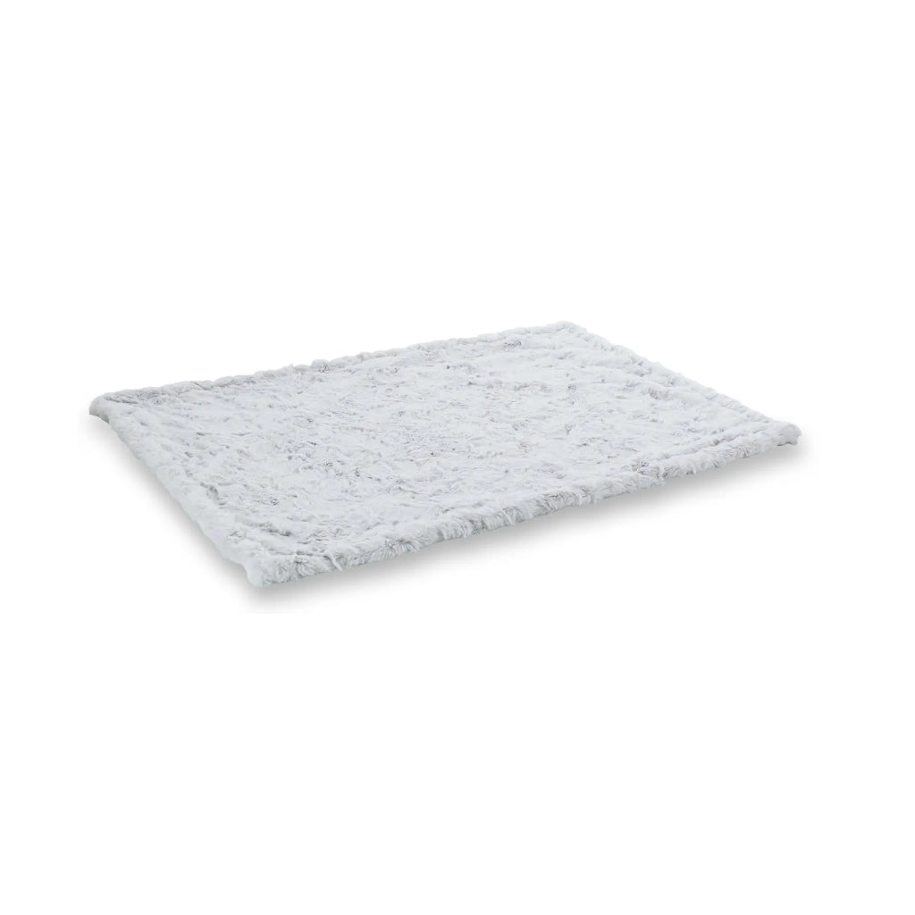 Decke COZY - Edle Webpelz-Decke Oyster White - Laboni