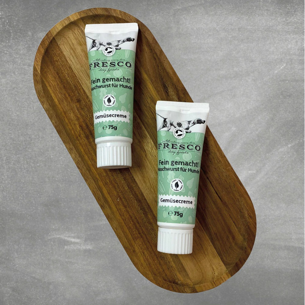 Dekobild Futtertube Naschwurst Gemüsecreme - FRESCO