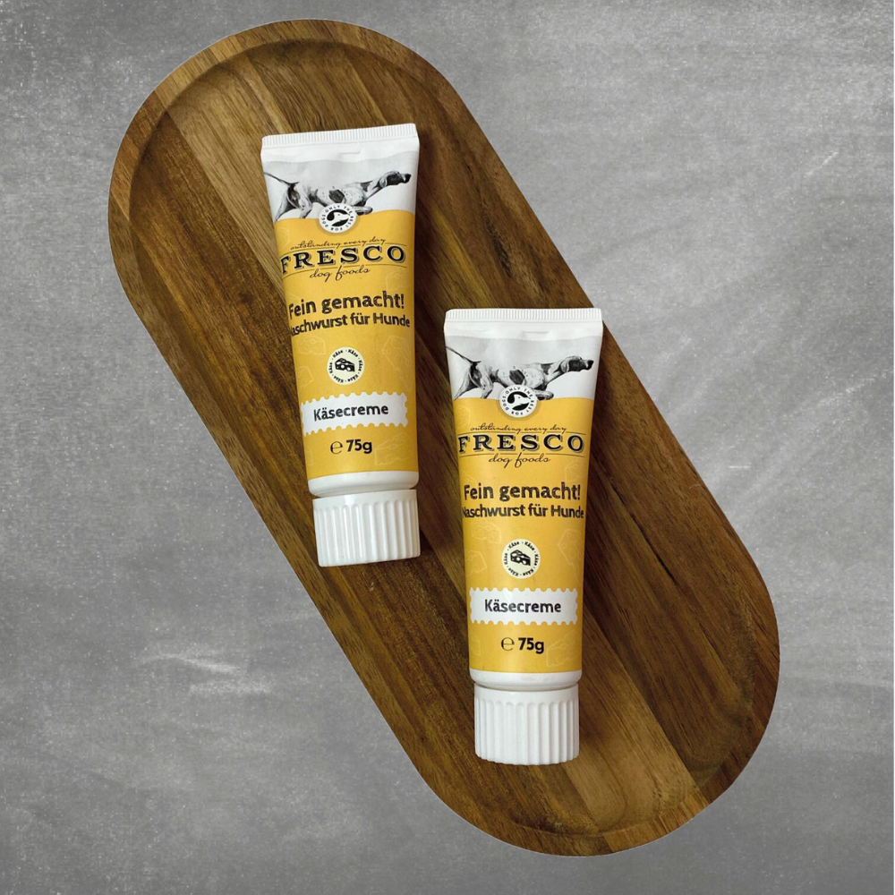 Dekobild Futtertube Naschwurst Käsecreme - FRESCO