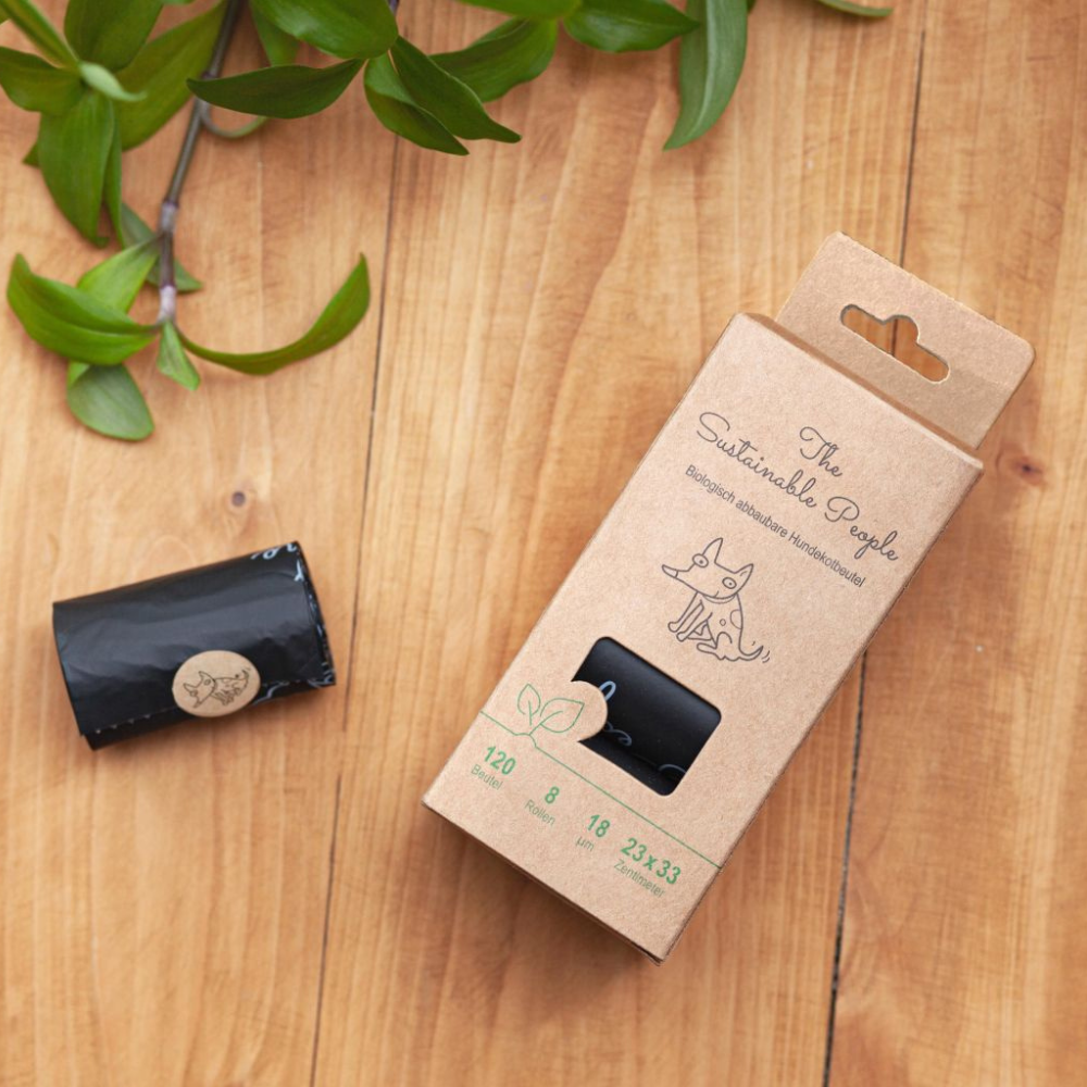 Dekobild Hundekotbeutel biologisch abbaubar & kompostierbar - The Sustainable People