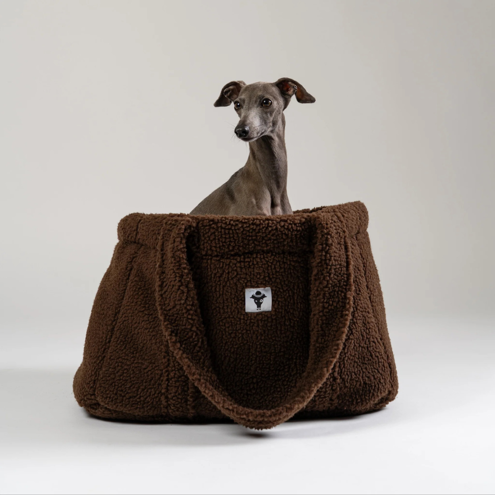 Dekobild Teddy Shopper Braun - KARMA HUND