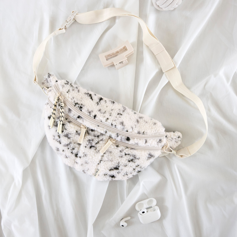 Dekobild Gassitasche EMMA Teddy Speckled Creme - PALOPA