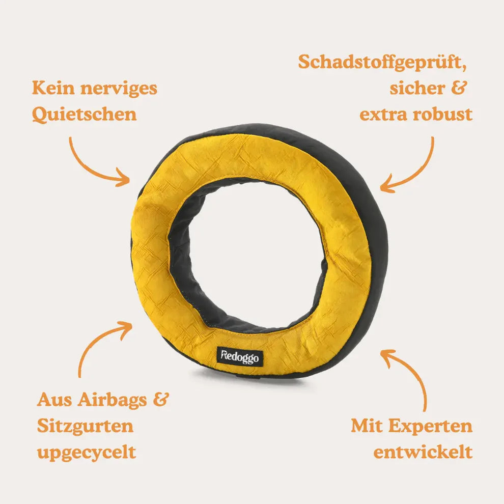 Hundespielzeug Donut – nachhaltig, robust & interaktiv