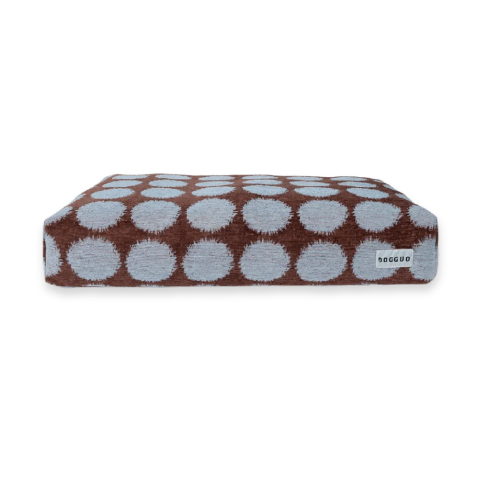 Dot Hundekissen Brown/Blue - DOGGUO