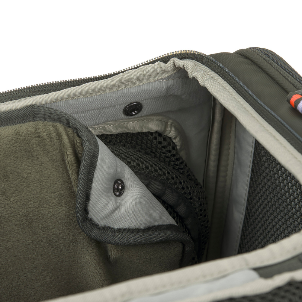 Druckknopf Innenmatte PALOPA Hundereisetasche Travel Carrier BENNO Dark Olive