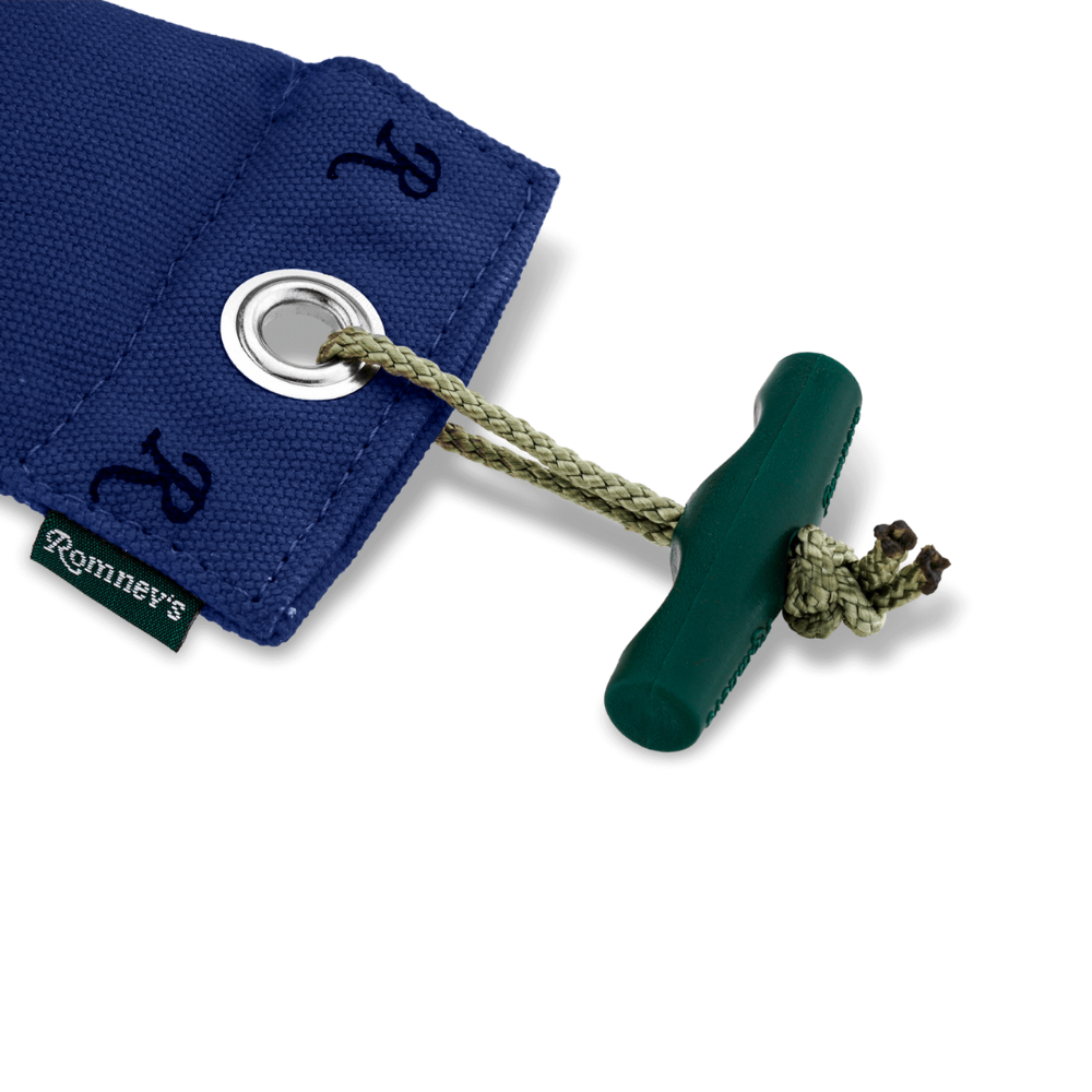 Dummy Junior 250g Blau Kordel - Romneys