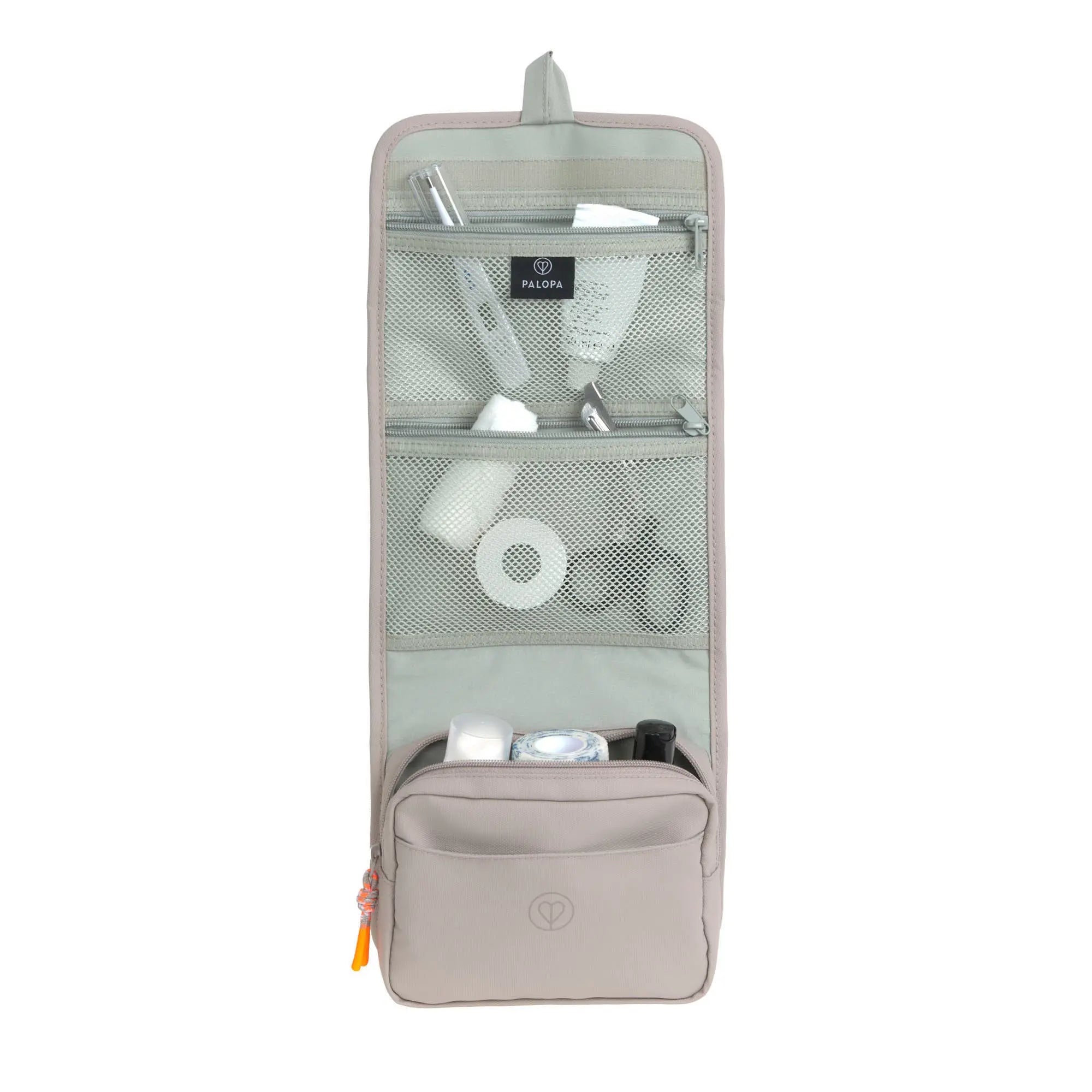 Beispiel First Aid Kit Bano taupe gefüllt- PALOPA