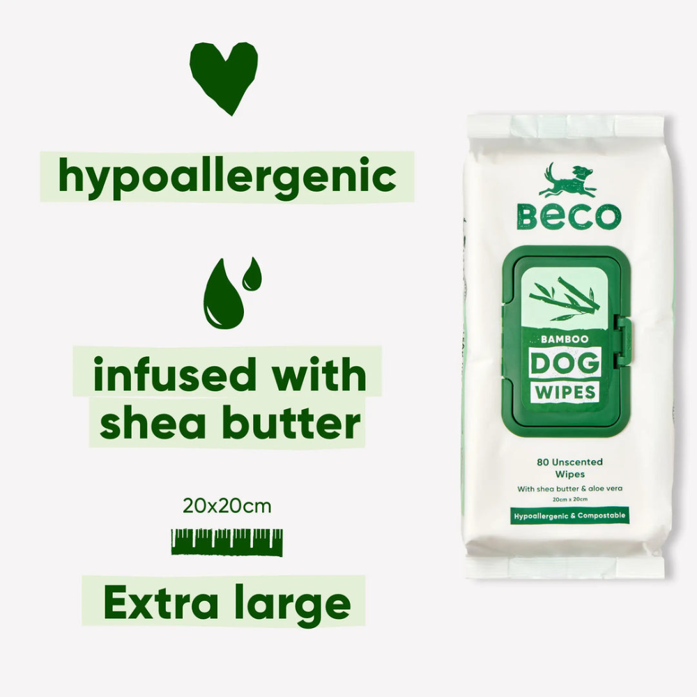 Eigenschaften Feuchttücher für Hunde - Beco Pets