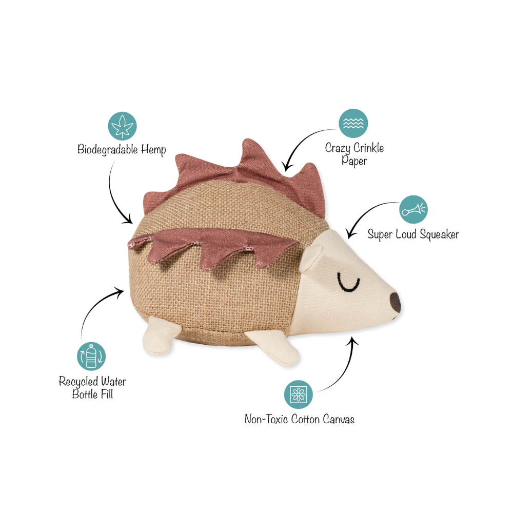 Eigenschaften Hundespielzeug Hedgy | Earth Friendly - Petshop by Fringe Studio