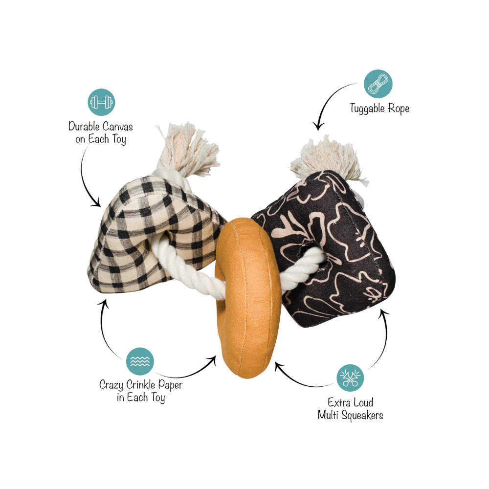 Eigenschaften Hundespielzeug Roped in | Earth Friendly - Petshop by Fringe Studio