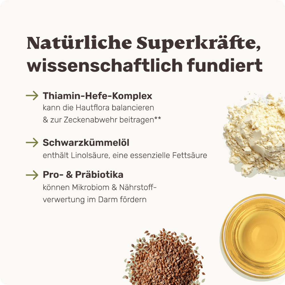 Eigenschaften & Zutaten Nature Protect Outdoor-Snacks für Hunde - mammaly