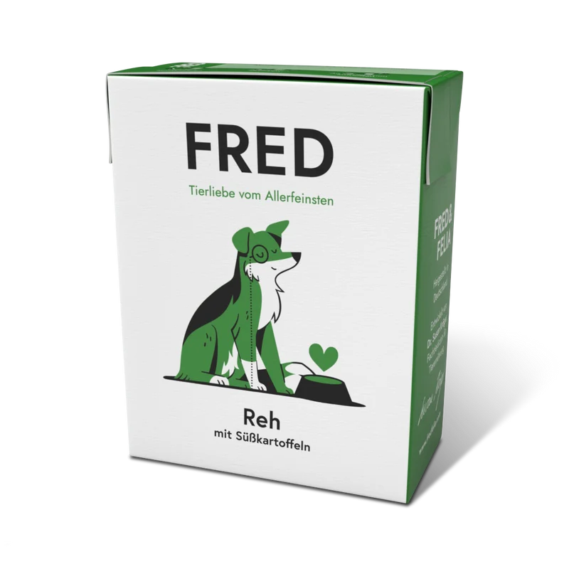 FRED Reh mit Süßkartoffeln