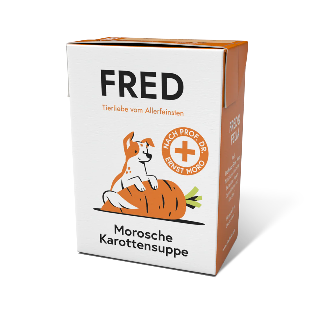 FRED Morosche Karottensuppe für Hunde