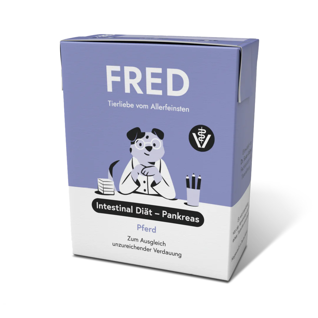 Hundefutter VET Intestinal Diät - Pankreas Pferd - FRED & FELIA