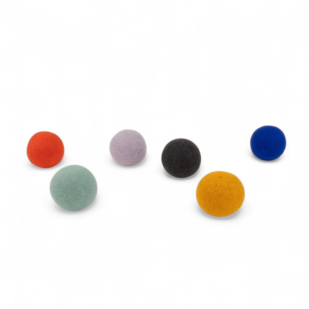 Farbübersicht Hundespielzeug Filzball Set - myfelt®