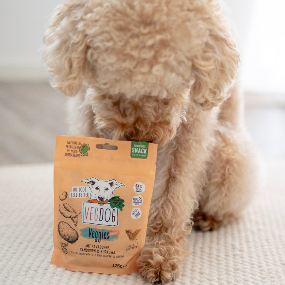Frietje mit VEGDOG VEGGIES immune