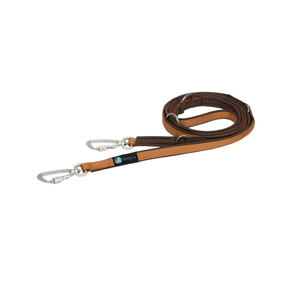Führleine Safety Fun Braun-Bernstein - annyx
