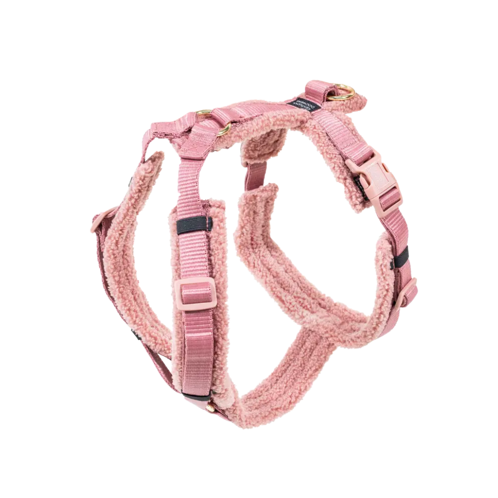 Hundegeschirr Aktiv TEDDY FLEECE Rosa - Kentucky Dogwear