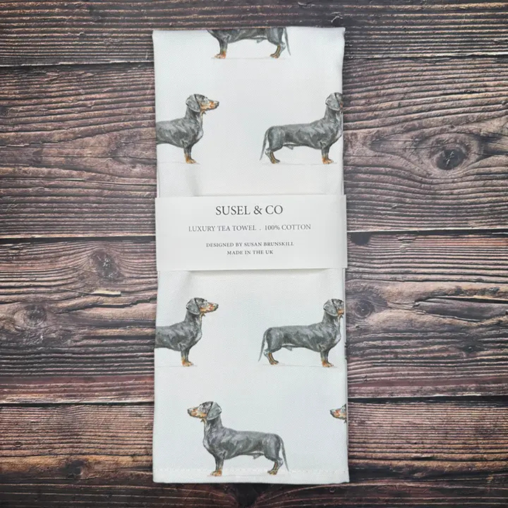 Geschirrtuch Dackel - Susel & Co.
