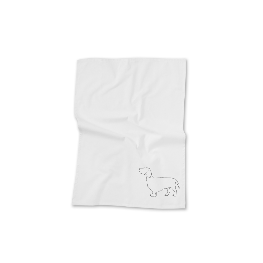 Geschirrtuch RAUHAARDACKEL - Lieblingspfote