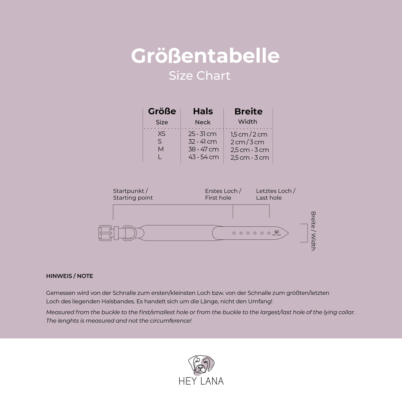 Halsband Blau Grau gepolstert
