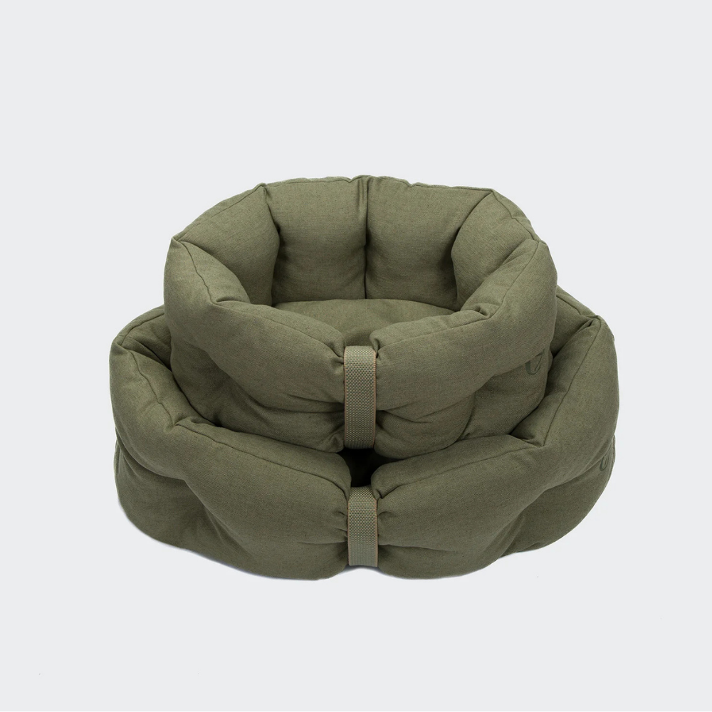 Größenübersicht Cloud7 LTTL Hundebett Snoozy Linen-Mix Moss
