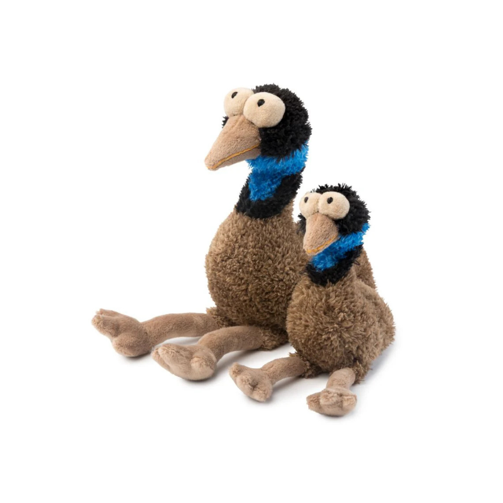 Größenübersicht Hundespielzeug Oz The Emu - FuzzYard