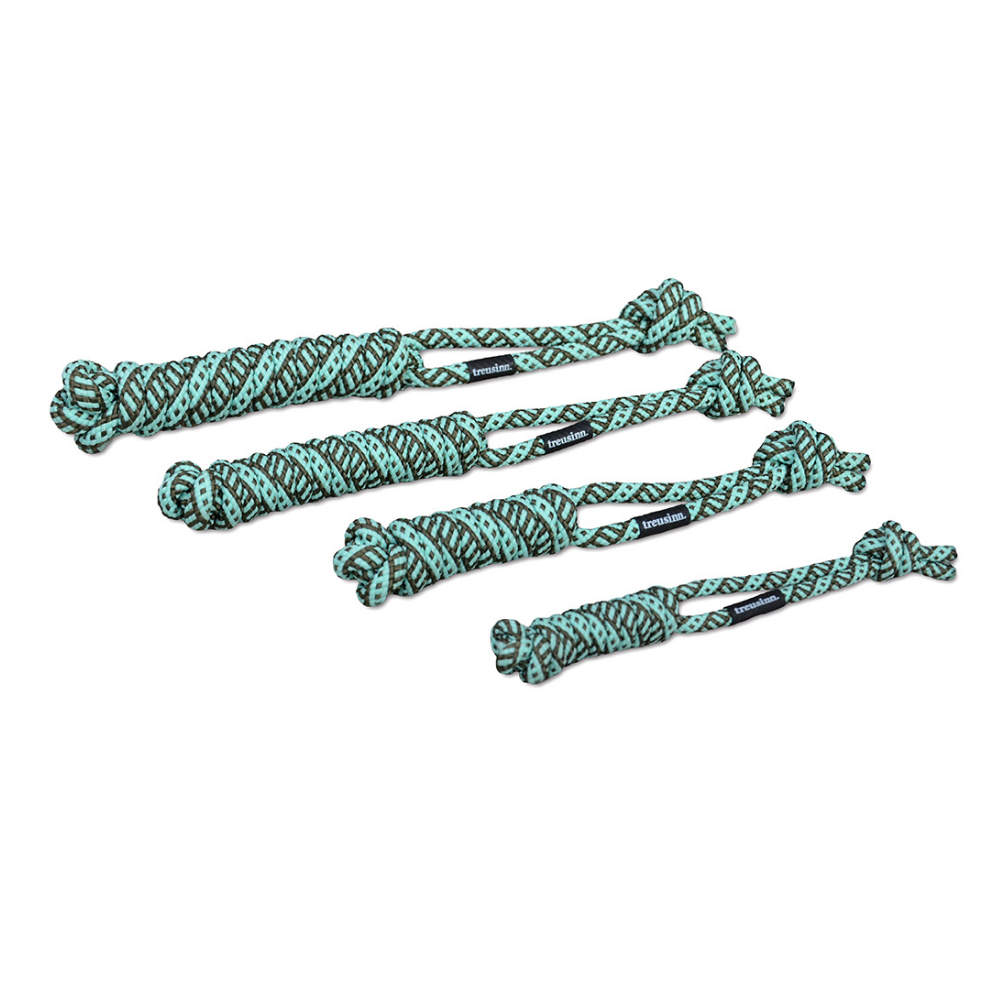 Größenvergleich Hunde-Tau-Spielzeug SPIELY Ocean - treusinn.