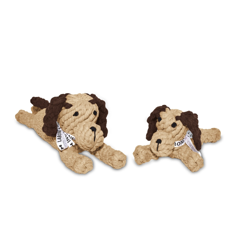 Größenvergleich Hundekauspielzeug DOGGY DOG & Junior - LABONI