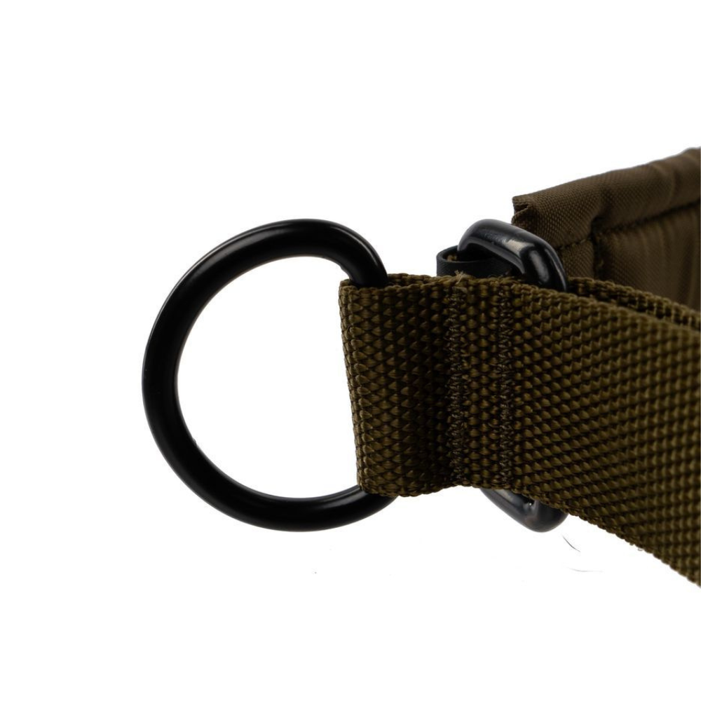 D-Ring Halsband SOLID Collar WD olive non-stop dogwear®
