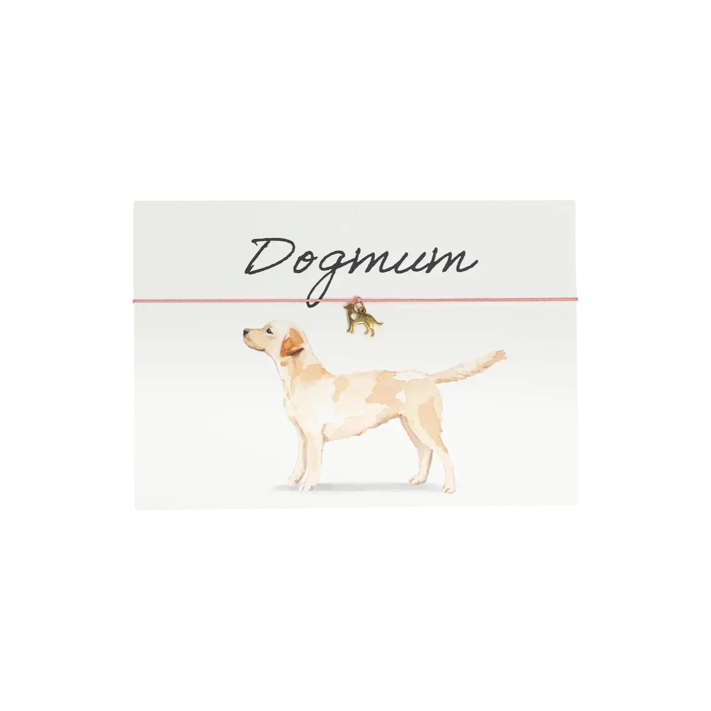 Grußkarte | Armbandkarte: Dogmum - Labby by Vivi.