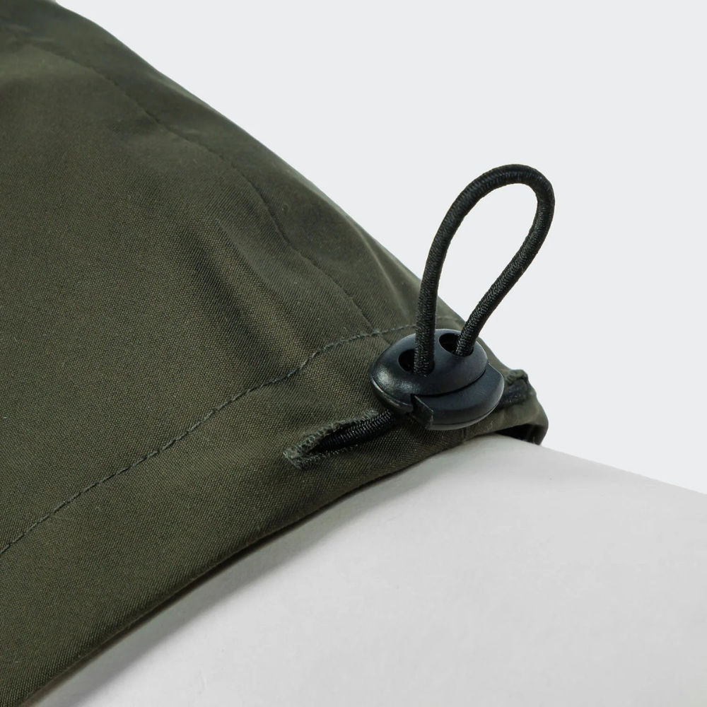 Gummizug hinten Cloud7 Hunderegenmantel Dublin DACKEL 2.0 Dark Olive