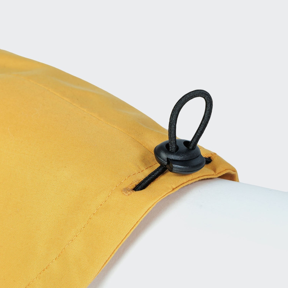 Gummizug hinten Cloud7 Hunderegenmantel Dublin DACKEL 2.0 Yellow