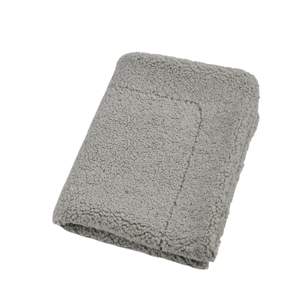 HYGGE Bouclé-Hundedecke Steingrau - Lillabel