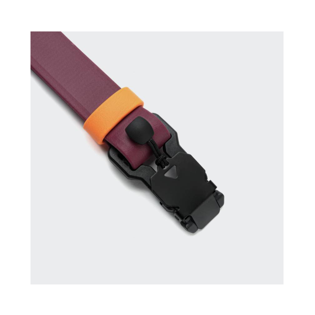 Verschluss Cloud7 Hundehalsband BioThane Ipanema Magenta-Orange