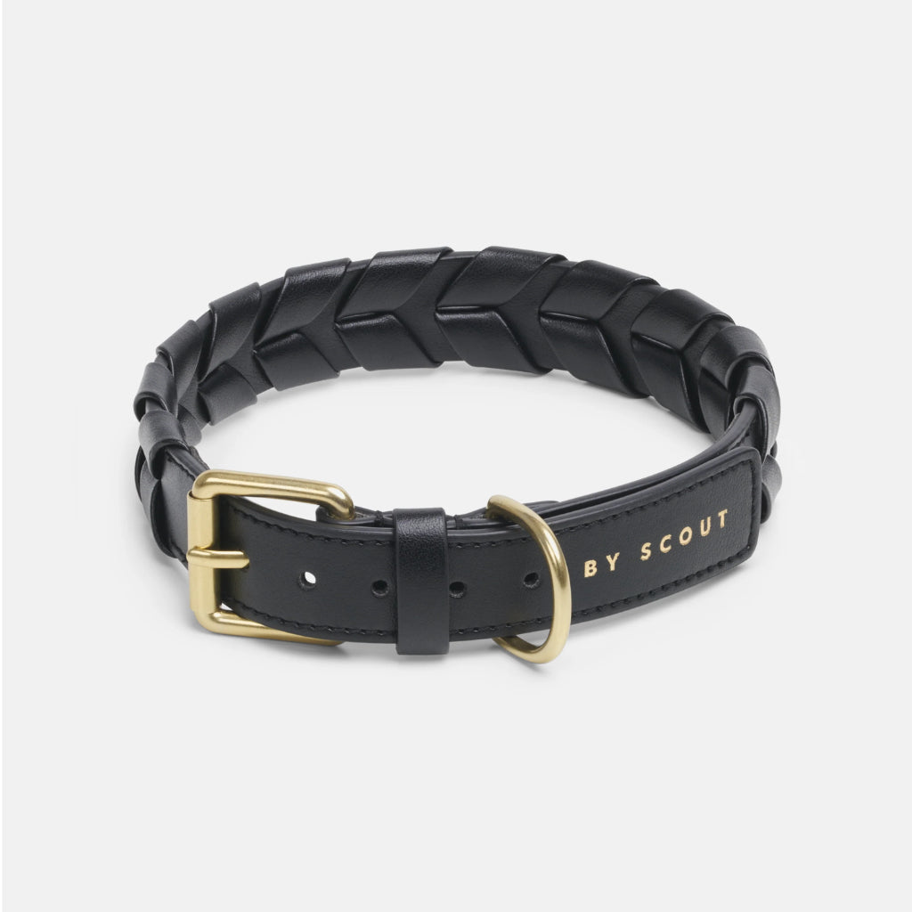 Halsband Mela Caspita Black Apfelleder - BY SCOUT