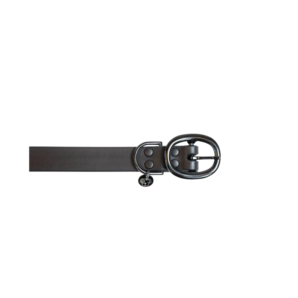 Schnalle Hundehalsband Soft Rubber Black - Kentucky Dogwear