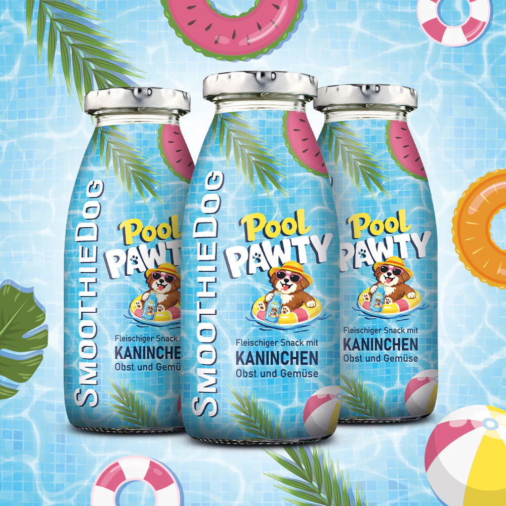 SmoothieDog Summer-Edition Pool Pawty