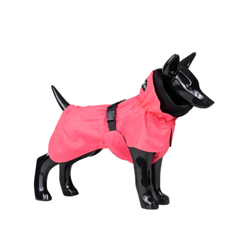 Hunderegenmantel Raincoat Visibility LITE HOT PINK reflektierend - PAIKKA