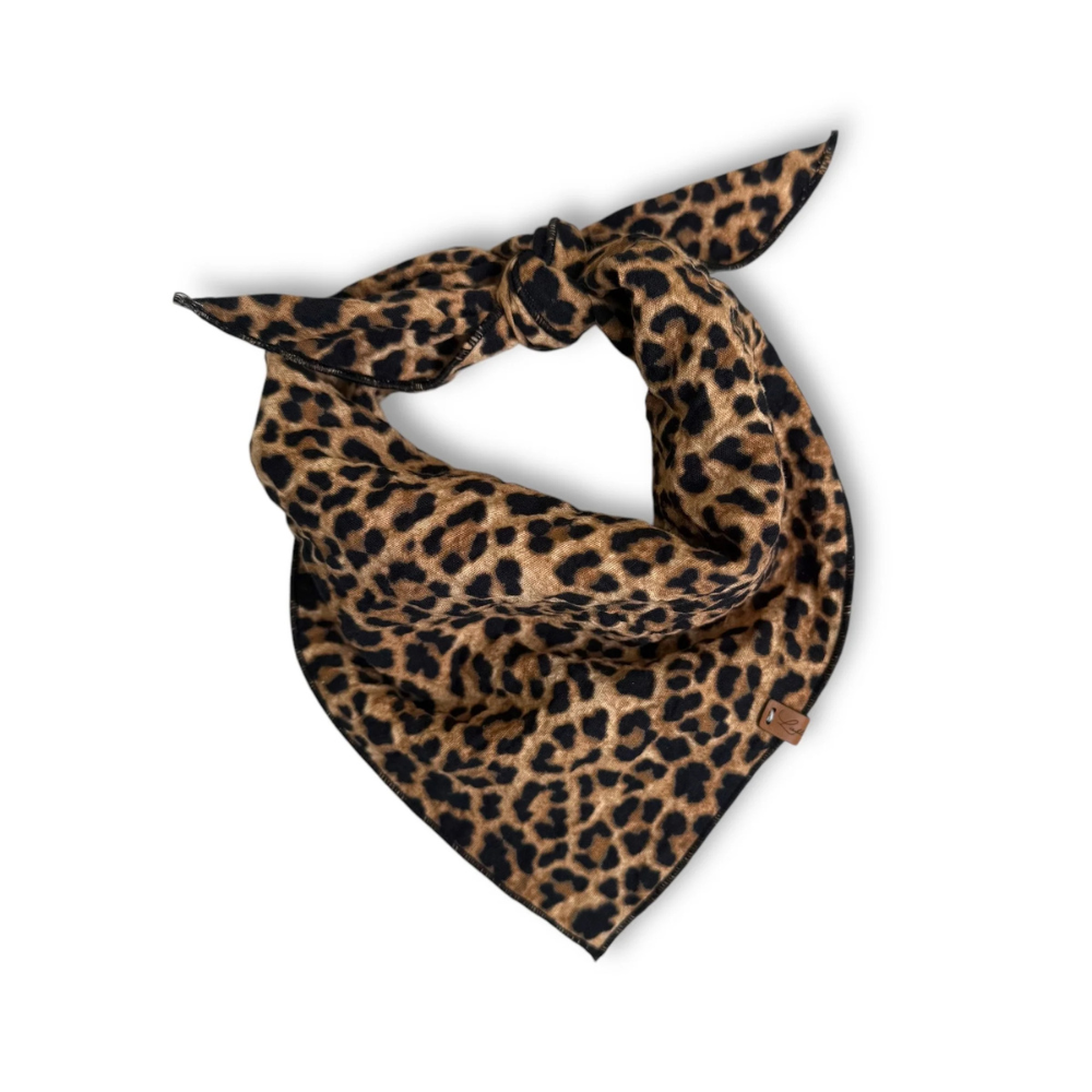 Hunde-Halstuch "LEO BLACK“ - Lieblingspfote