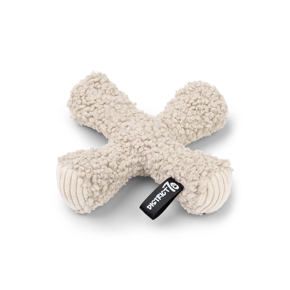 Hunde Apportierspielzeug ZIGGY Creme Klein - district 70
