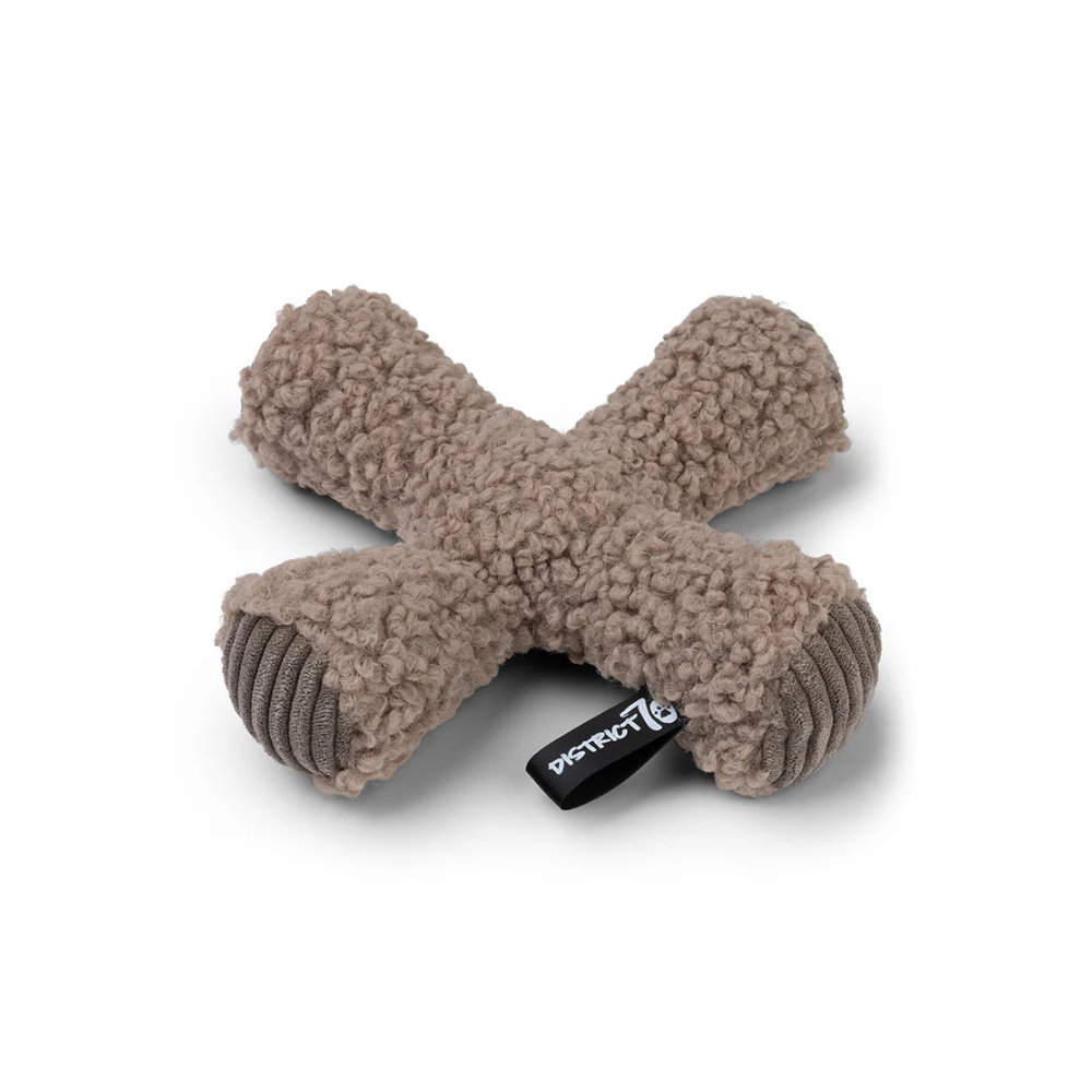 Hunde Apportierspielzeug ZIGGY Taupe Klein - district 70
