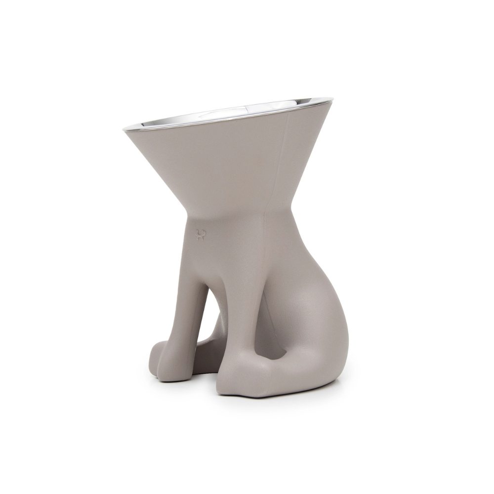 Hunde Designernapf ELIZABETH Taupe - United Pets