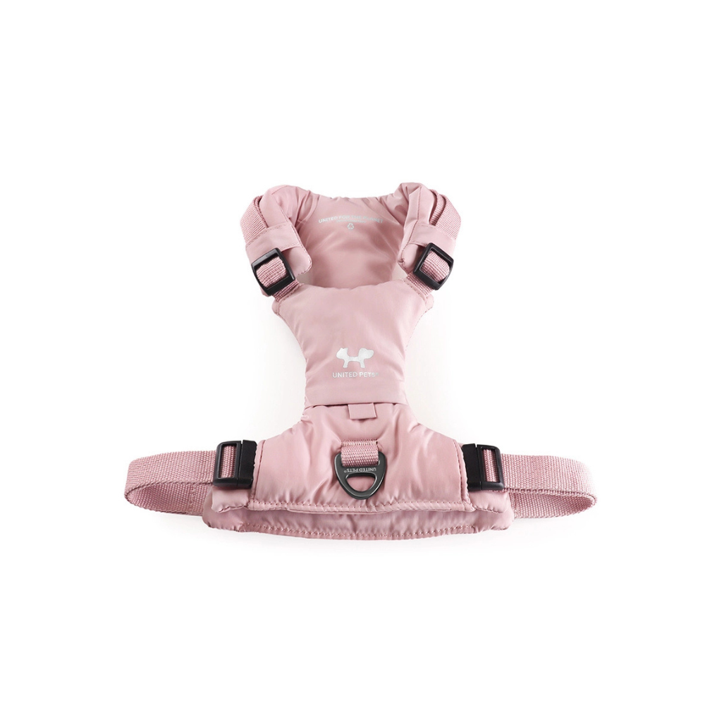 Hundegeschirr weich gepolstert Rosa - United Pets