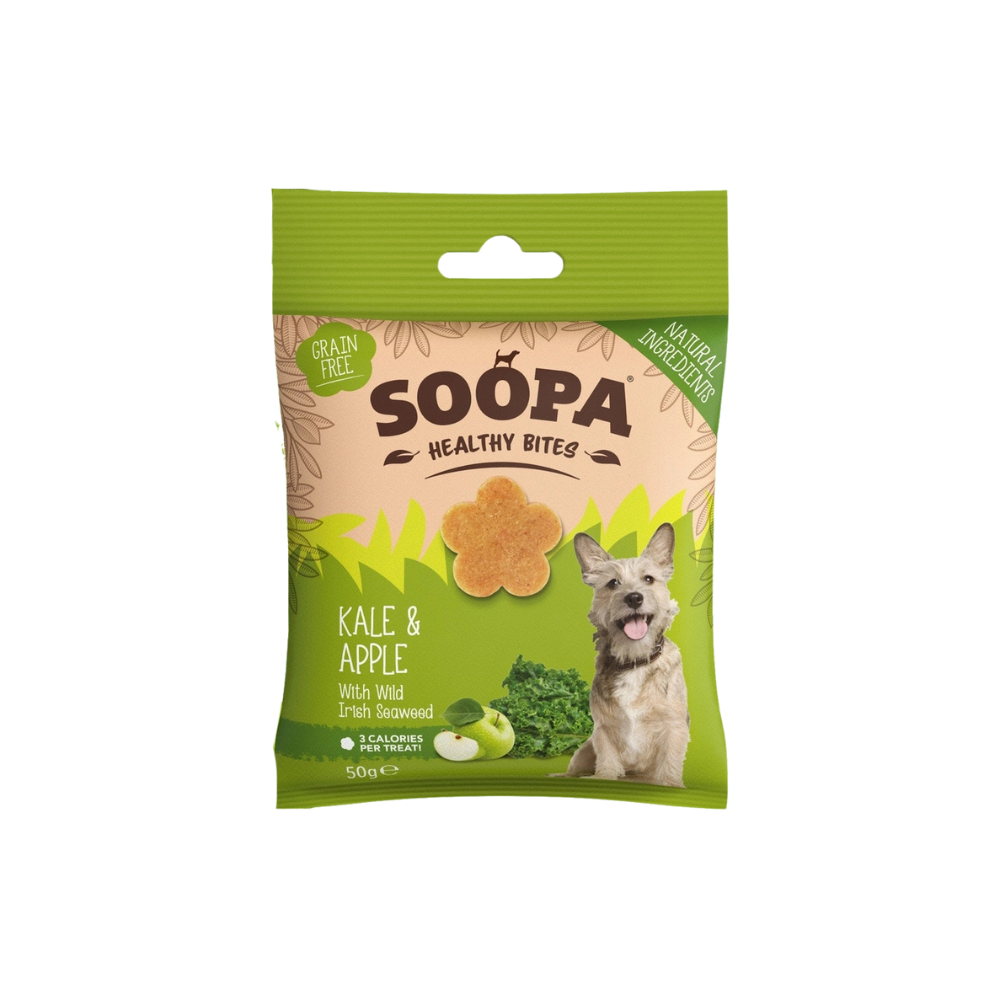 Hundeleckerli Grünkohl & Apfel Healthy Bites - Soopa