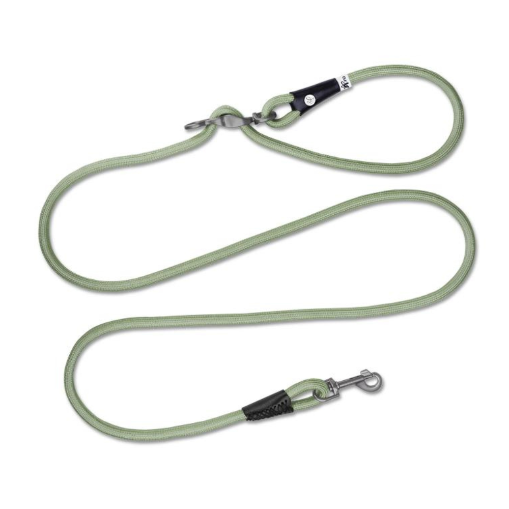 Hundeleine Vario Comfort Leash verstellbar Olive - Curli