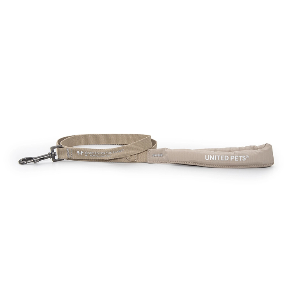 Hundeleine mit gepolstertem Griff - 1.40 m Taupe - United Pets