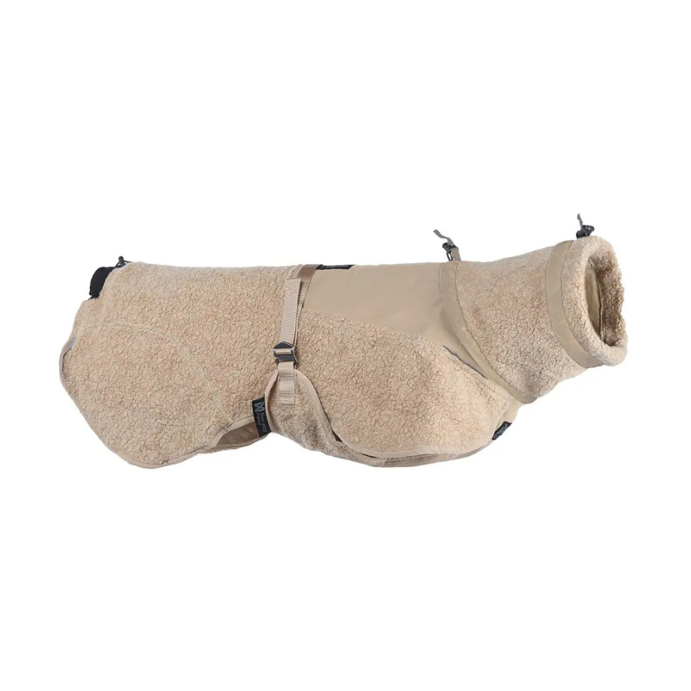 Hundemantel Wool Dog Jacket Sand non-stop dogwear®